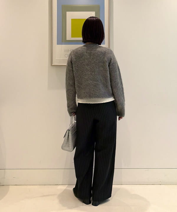 松本 佳菜子さんの「BEAMS WOMEN｜クロコ フラップ バッグ」を使ったコーディネート