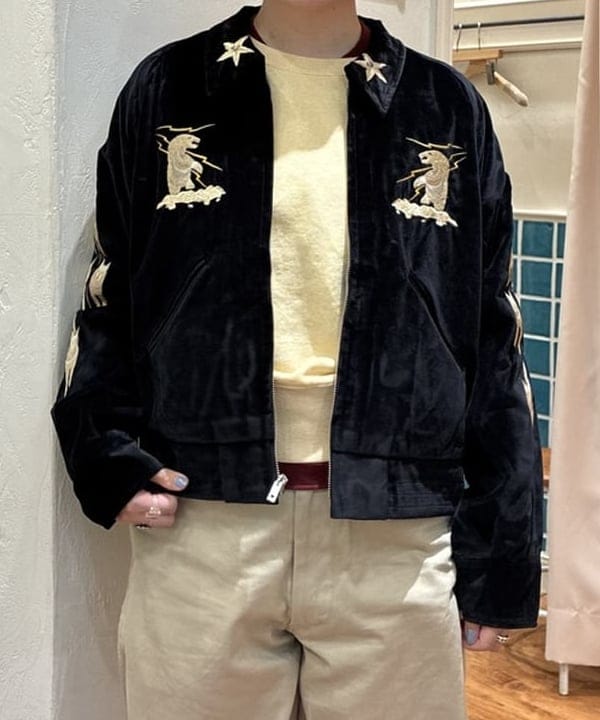 クロサワさんの「BEAMS WOMEN｜【別注】テーラー東洋 / VELVETEEN ALASKA JACKET」を使ったコーディネート