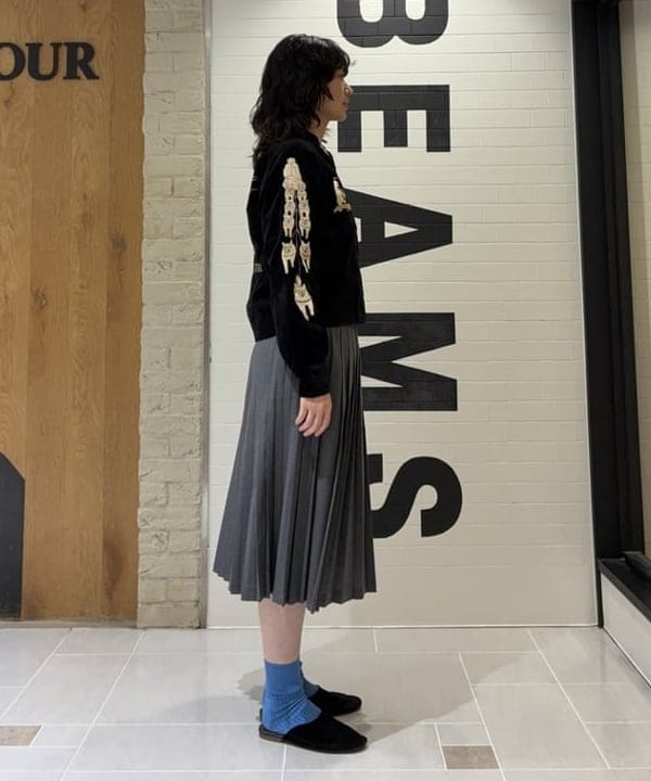 キラリさんの「BEAMS WOMEN｜【別注】テーラー東洋 / VELVETEEN ALASKA JACKET」を使ったコーディネート