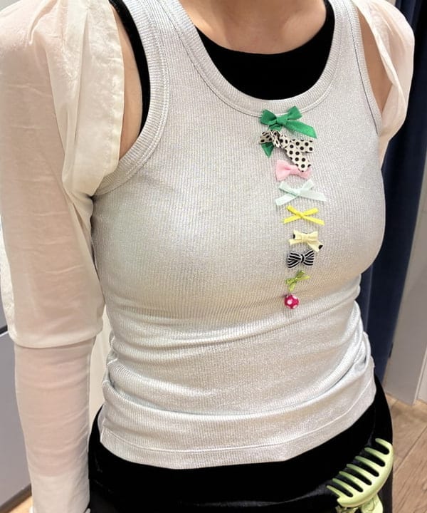 あさひさんの「BEAMS WOMEN｜ストライプ ワイド ハーフ パンツ」を使ったコーディネート