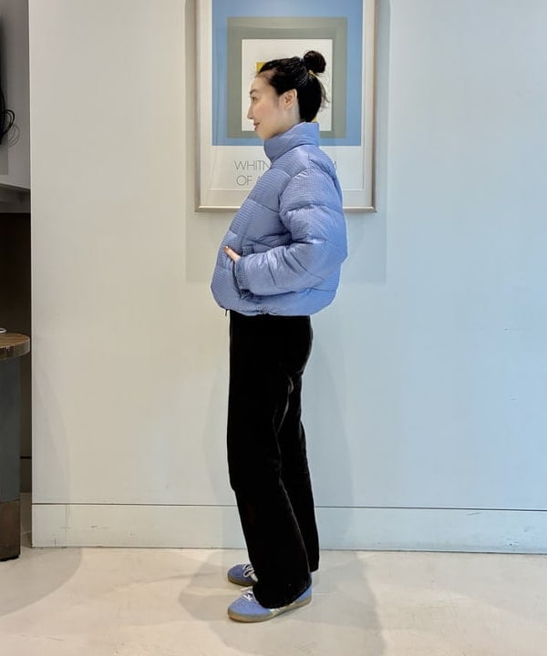 おのすさんの「BEAMS WOMEN｜WILD THINGS / SEER CHECK LOFT JACKET」を使ったコーディネート