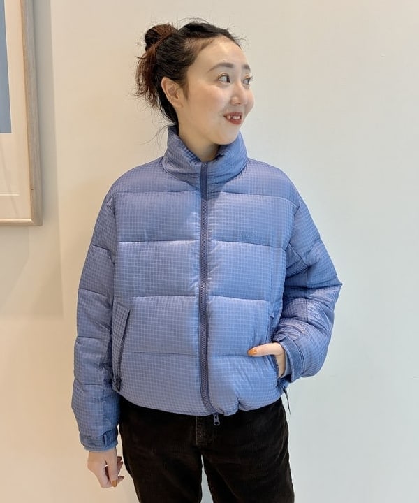 おのすさんの「BEAMS WOMEN｜WILD THINGS / SEER CHECK LOFT JACKET」を使ったコーディネート