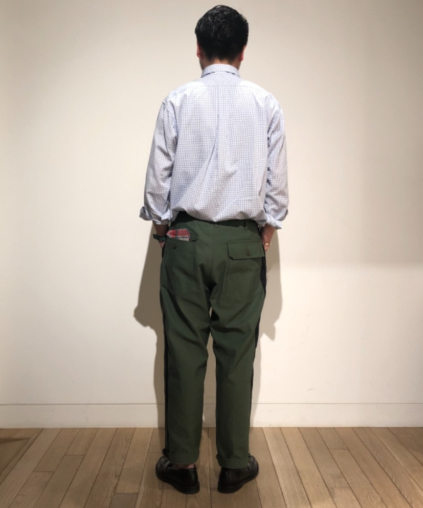 ENGINEERED GARMENTS × BEAMS PLUS 側章パンツ - ワークパンツ/カーゴ