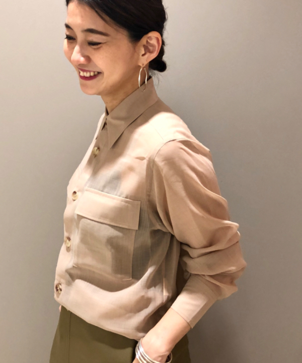 桑原 ふみさんの「BEAMS WOMEN｜PHILIPPE AUDIBERT / New Africa リング」を使ったコーディネート