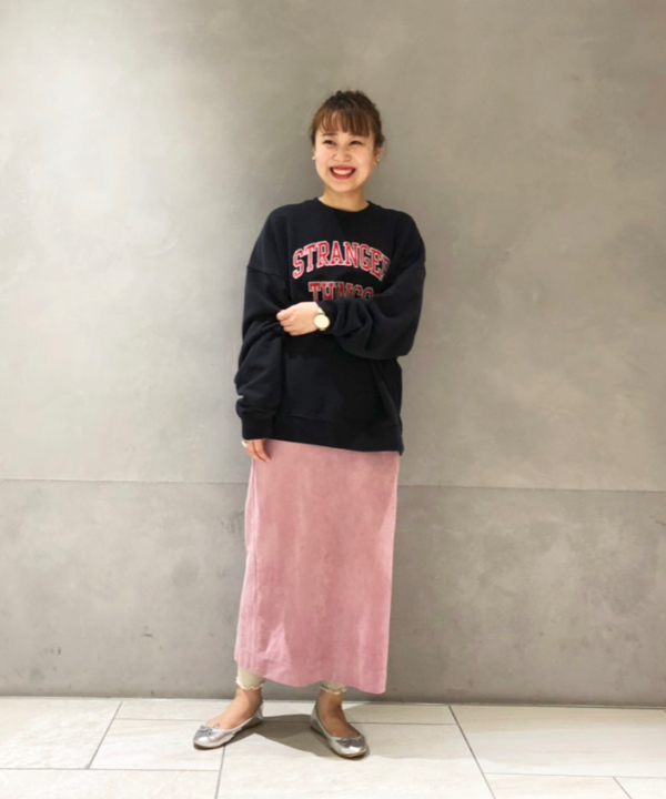 渡邊 舞さんの「BEAMS WOMEN｜Ray BEAMS / K10 マリーナチェーン ネックレス」を使ったコーディネート