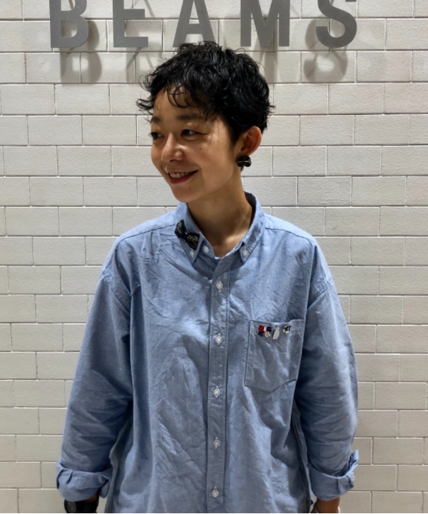 矢野(青木)優香さんの「BEAMS WOMEN｜」を使ったコーディネート