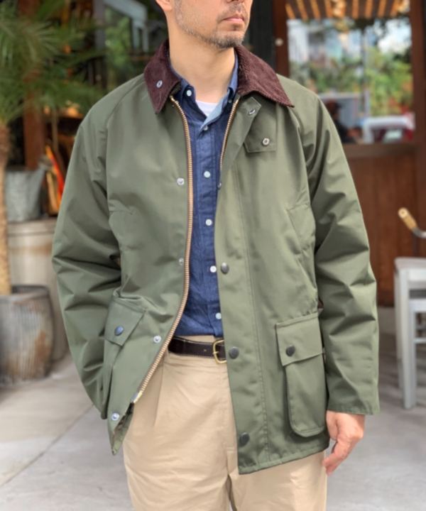 Barbour × BEAMS PLUS 別注 BEDALE ネイビー 36 - アウター