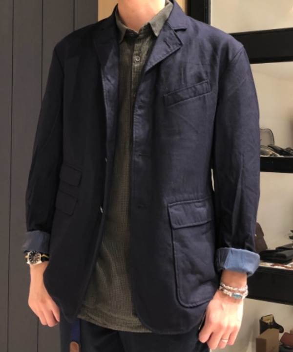 ENGINEERED GARMENTS × BEAMS PLUS ブレザー-