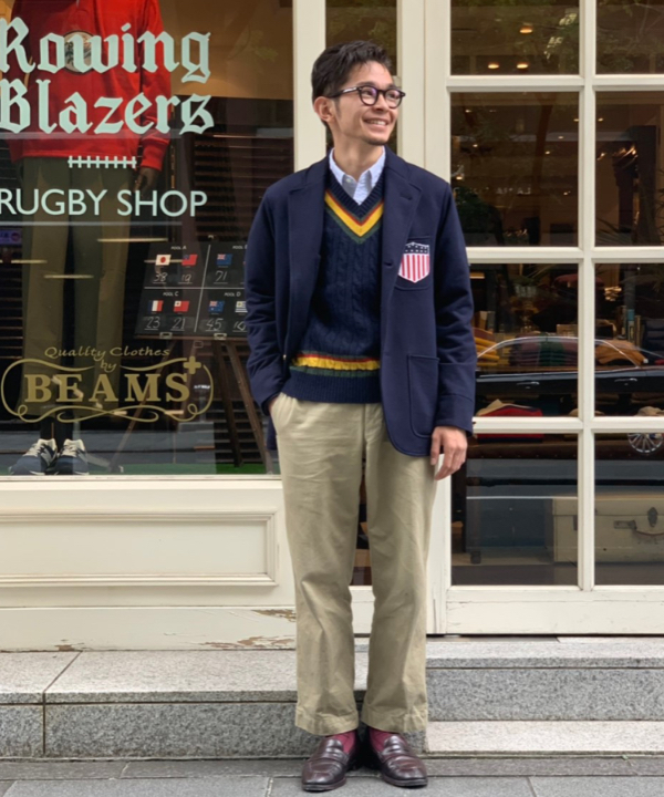 ROWING BLAZERS×BEAMS PLUS スウェットブレザー 36 - テーラードジャケット