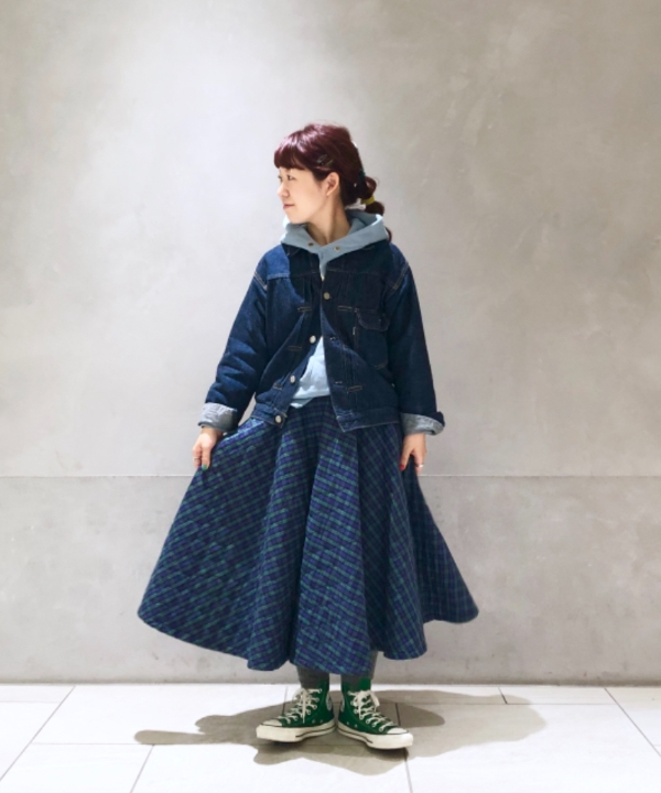 原口 愛さんの「BEAMS WOMEN｜orSlow &times; BEAMS BOY / 別注 Monroe Jacket Special」を使ったコーディネート