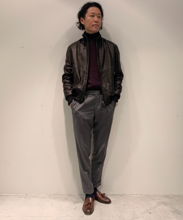 ルッフォビームス別注フライトレザージャケット