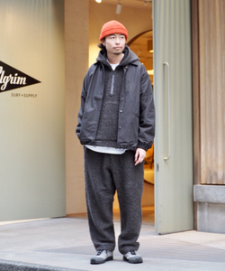 BROWN By 2-tacs Pilgrim Tapered Slacks | Brown By 2-tacs ウール