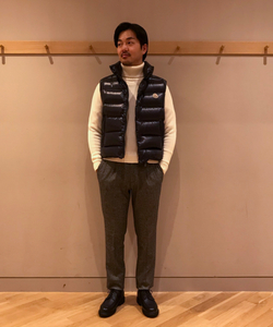 BEAMS F（ビームスF）MONCLER / TIBB ナイロン ダウンベスト（ブルゾン ...