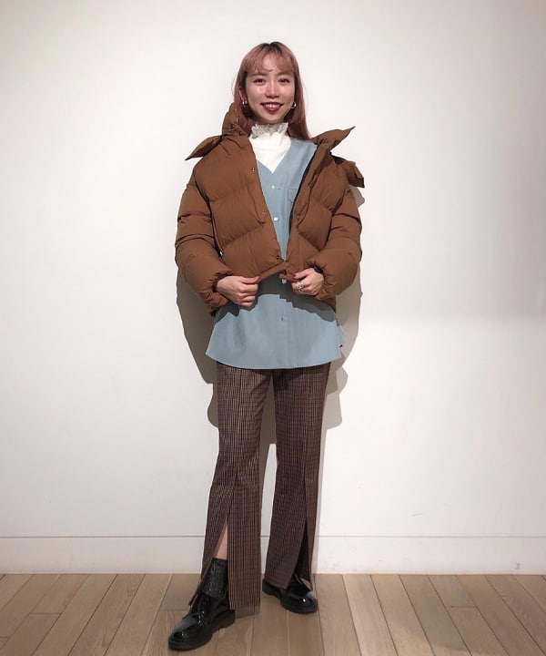 LEEさんの「BEAMS WOMEN｜▲Dr.Martens &times; Ray BEAMS / 別注 パテント 3eye」を使ったコーディネート