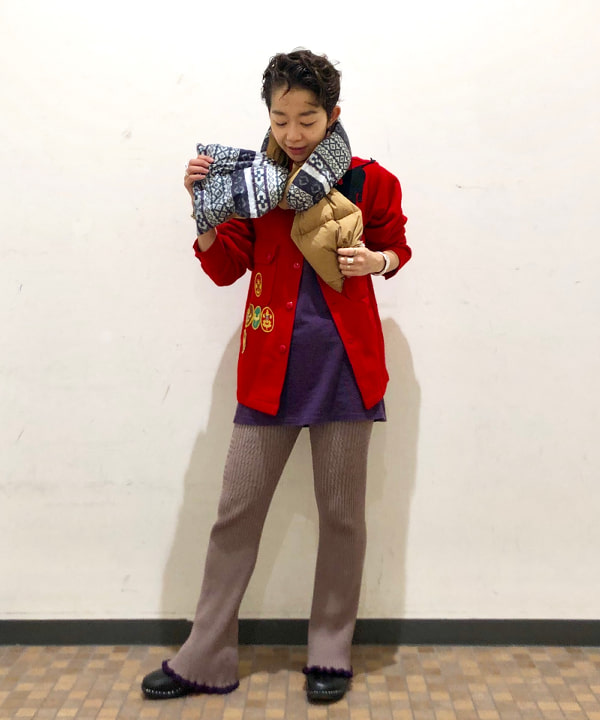 矢野(青木)優香さんの「BEAMS WOMEN｜」を使ったコーディネート