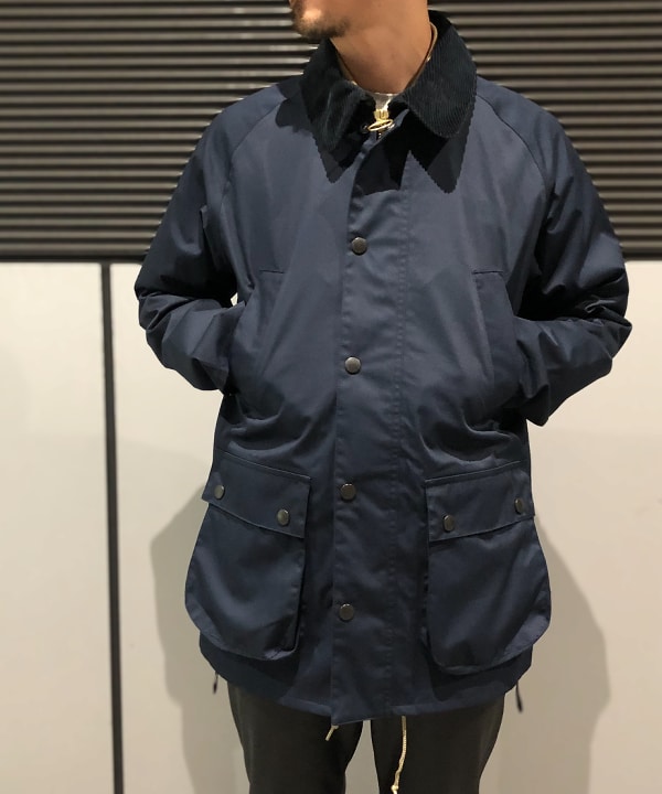 Barbour × BEAMS PLUS 21SS BEDALE ネイビー 42 Barbour × BEAMS PLUS/バブアー×ビームス プラス】よりハイスペック