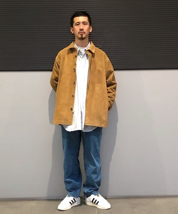 美品 SSZ スエード コーチジャケット SSZ スウェードコーチジャケット