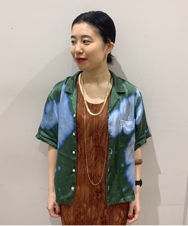 kawa-kamiさんの「BEAMS WOMEN｜Ray BEAMS / K10 ベネチアン ネックレス」を使ったコーディネート