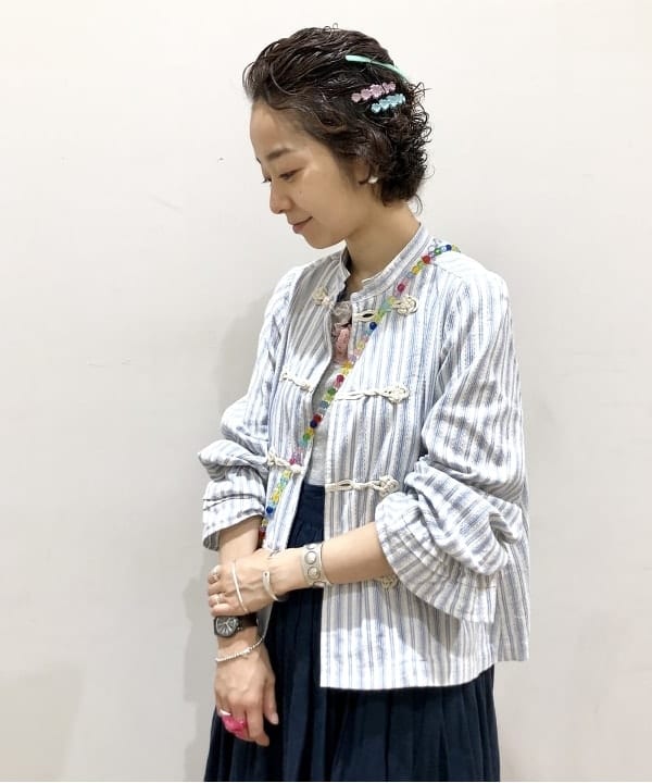 矢野(青木)優香さんの「BEAMS WOMEN｜」を使ったコーディネート
