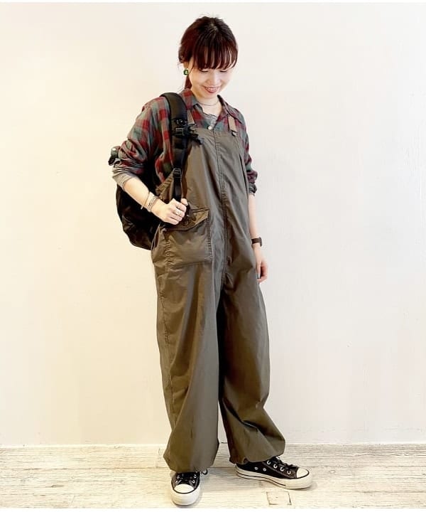 BEAMS BOY◇21SS ソロテックスレインビブオーバーオ オーバーオール