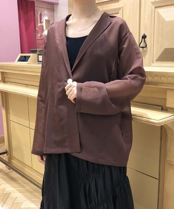 マツモト アカネさんの「Ray BEAMS / K10 マリーナチェーン ネックレス」を使ったコーディネート