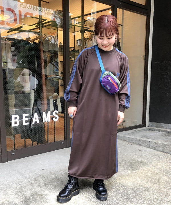 カラーブラックNEEDLES × BEAMS BOY 別注 Track Dress ワンピース