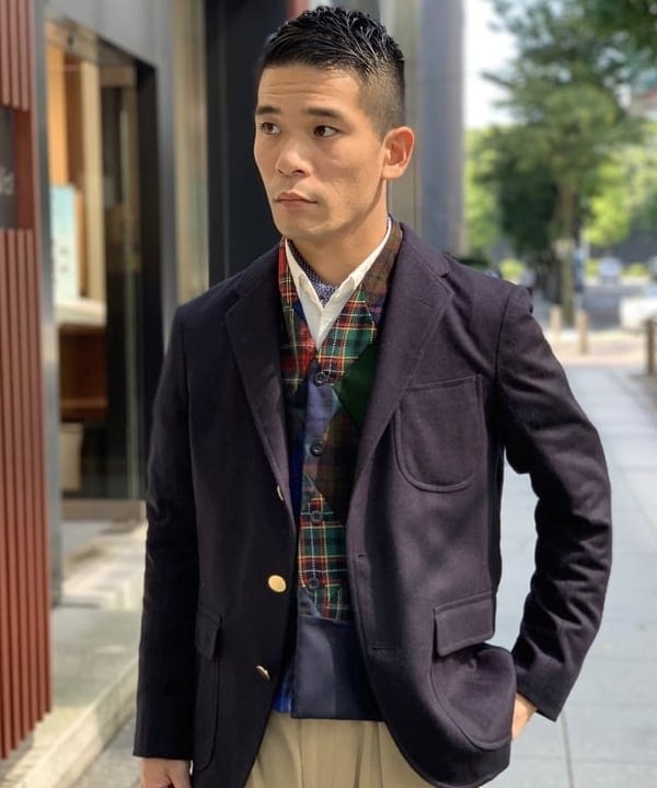 KENNETH FIELD × BEAMS PLUS / 別注 50S UNCON BLAZER FOX ケネス