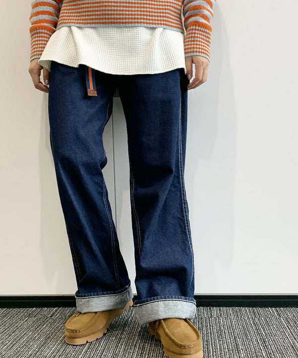 ハルカワエさんの「BEAMS WOMEN｜12オンス デニム ペインター パンツ」を使ったコーディネート