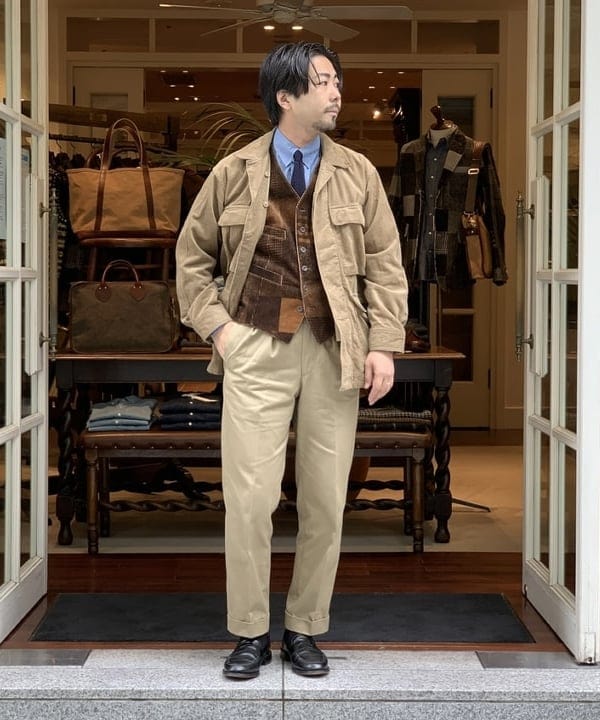 大切な人へのギフト探し ENGINEERED GARMENTS コーデュロイジャケット