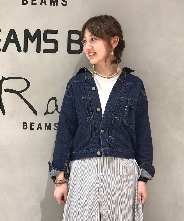 ハルカワエさんの「BEAMS WOMEN｜orSlow &times; BEAMS BOY / 別注 Monroe Jacket Special」を使ったコーディネート