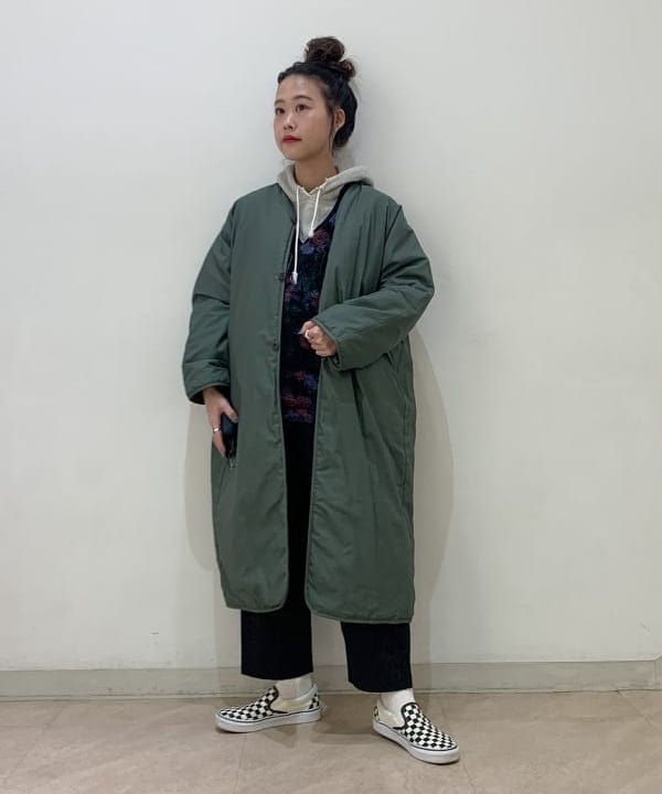 清水 彩乃さんの「BEAMS WOMEN｜VANS / SLIP ON」を使ったコーディネート