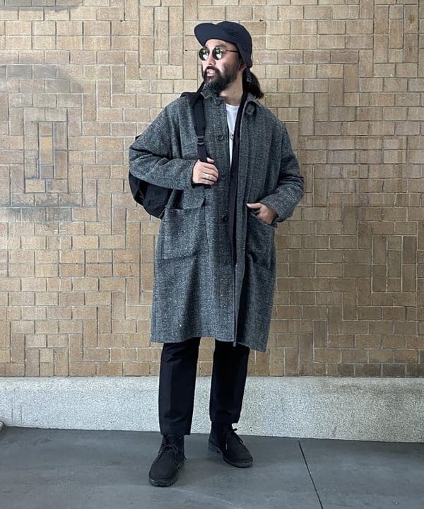 ステンカラーコートPilgrim Surf+Supply Balmacaan Coat - toptoshak.com