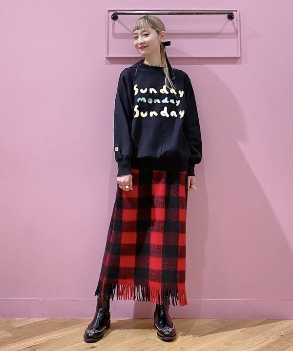 MAYUMI.Y×Ray BEAMS / 別注クルーネックスウェット MAYUMI.Y×Ray BEAMS / 別注クルーネックスウェット