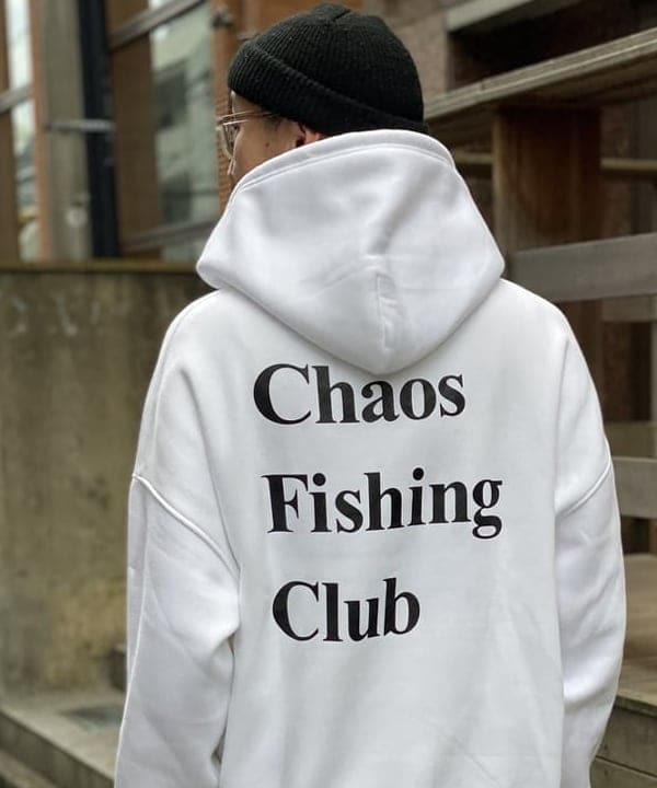 Chaos Fishing Club パーカー XLsize 特価商品 60.0%OFF www