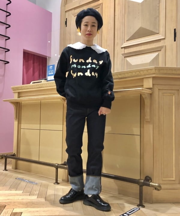 MAYUMI.Y×Ray BEAMS / 別注クルーネックスウェット