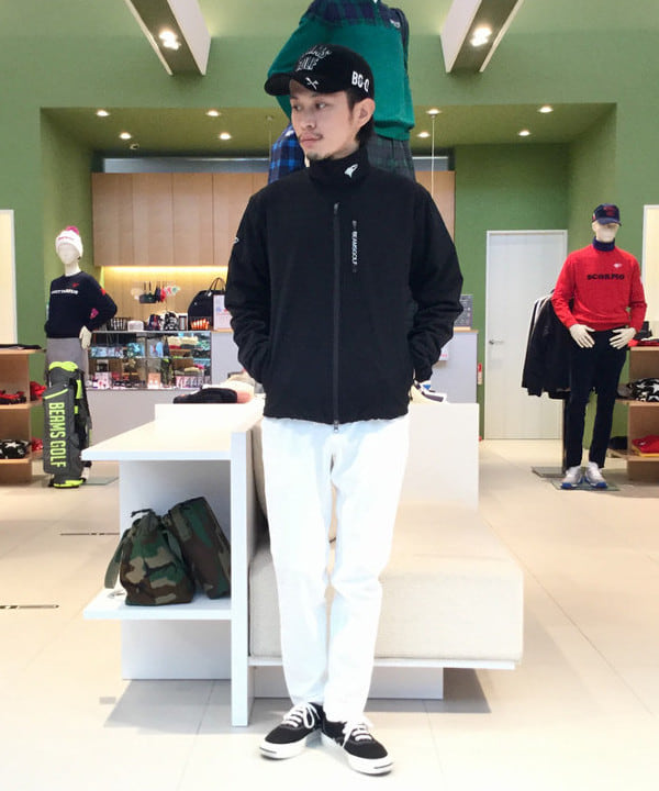 BEAMS GOLF ORANGE LABEL ノーカラー ブルゾン 枚数限定! レディース