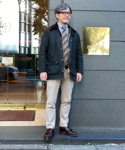 BEAMS F（ビームスF）Barbour × BEAMS F / 別注 ML BEDALE-F オイルド 