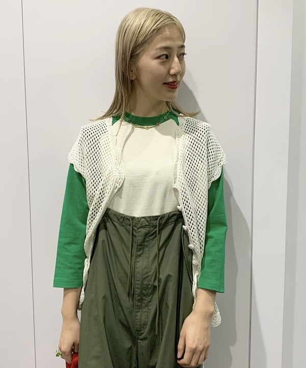 ハルカワエさんの「BEAMS WOMEN｜BEAMS BOY / US ARMY オーバー パンツ」を使ったコーディネート