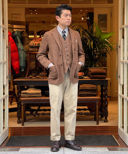 新品】PT01 BEAMS F別注 細畝コーデュロイ サーモンピンク48