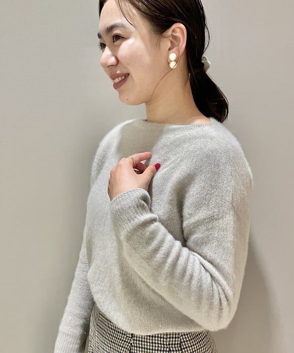 ゆうかさんの「BEAMS WOMEN｜Demi-Luxe BEAMS / ダブルパール イヤリング」を使ったコーディネート