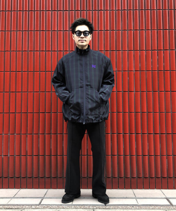 NEEDLES × BEAMS / 別注 Jog Jacket BLACK