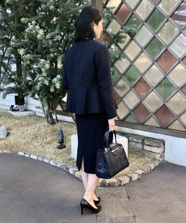 松元 晴佳さんの「BEAMS WOMEN｜Demi-Luxe BEAMS / ダブルパール イヤリング」を使ったコーディネート