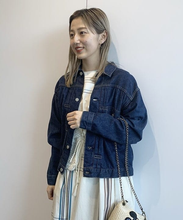 ハルカワエさんの「BEAMS WOMEN｜orSlow &times; BEAMS BOY / 別注 Monroe Jacket Special」を使ったコーディネート