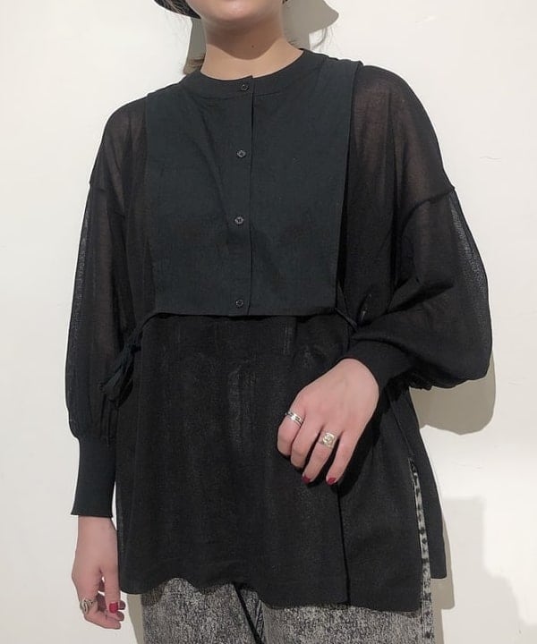 みやさかさんの「BEAMS WOMEN｜ワイド テーパード デニム」を使ったコーディネート