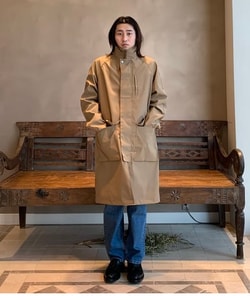 Beams Lights ビームス ライツ アウトレット Beams Lights 2 5レイヤー スタンドカラーコート コート ステン カラーコート 通販 Beams