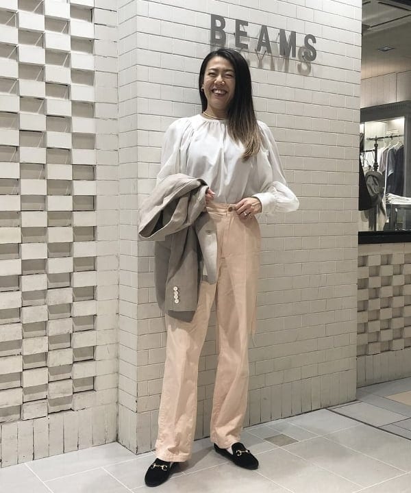 福岡 千晃さんの「BEAMS WOMEN｜」を使ったコーディネート