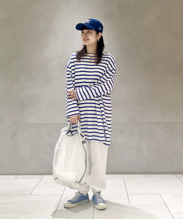 カスタニ モモノさんの「BEAMS WOMEN｜GRANITE GEAR / AIR GROCERY BAG エコバッグ」を使ったコーディネート