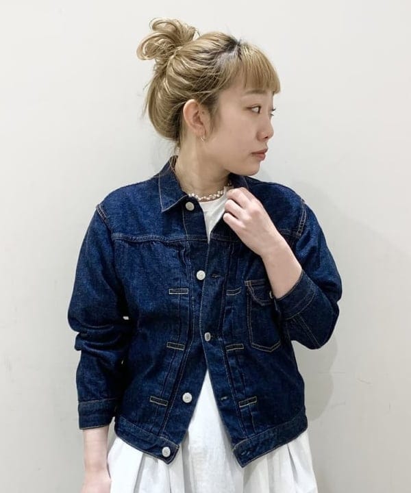 ハルキ　モモナさんの「BEAMS WOMEN｜orSlow &times; BEAMS BOY / 別注 Monroe Jacket Special」を使ったコーディネート