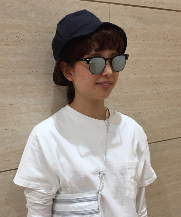 MAYURIさんの「BEAMS WOMEN｜Goodwear / カスタム ビッグ 半袖 Tシャツ」を使ったコーディネート
