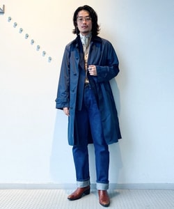 Barbour × BEAMS F / 別注 SINGLE BREASTED